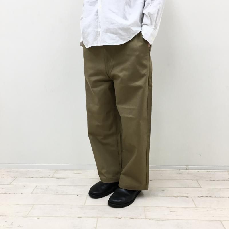  weac. BULGARIAN WIDE PANTS (D.BEIGE)