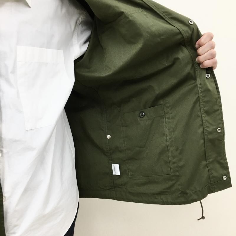 SASSAFRAS -DIGS CREW PROTECTIVE JACKET -C/N WEATHER- (OLIVE