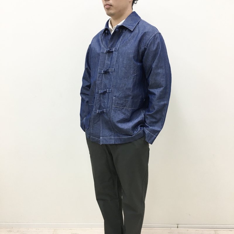  PERS PROJECTS BLANCHE KNOT JACKET(LINEN-CHANBRAY) 