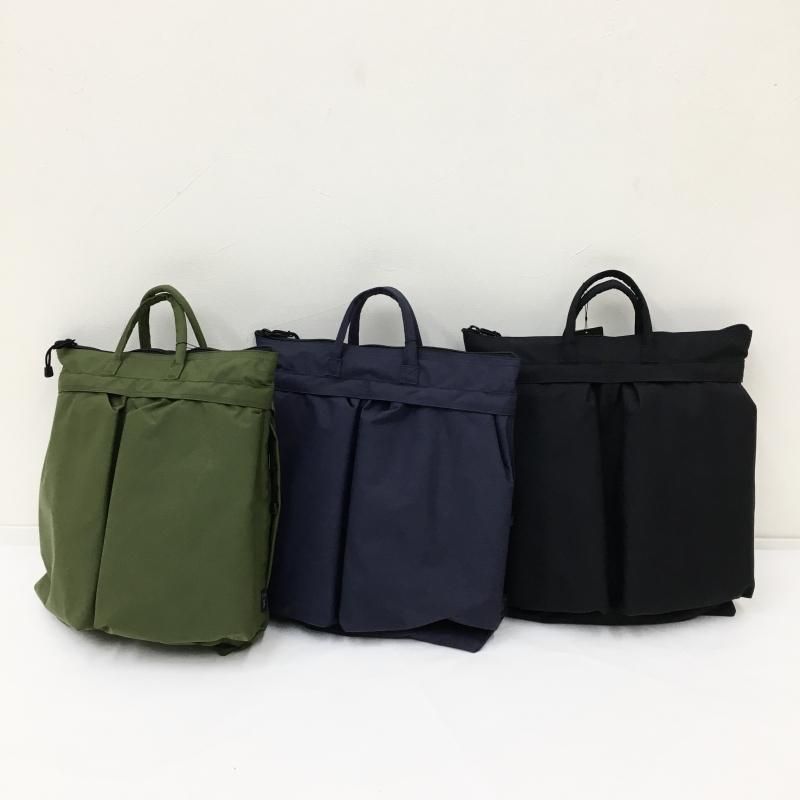 SML HELMET BAG L(KHAKI/NAVY/BLACK) - have a golden day!