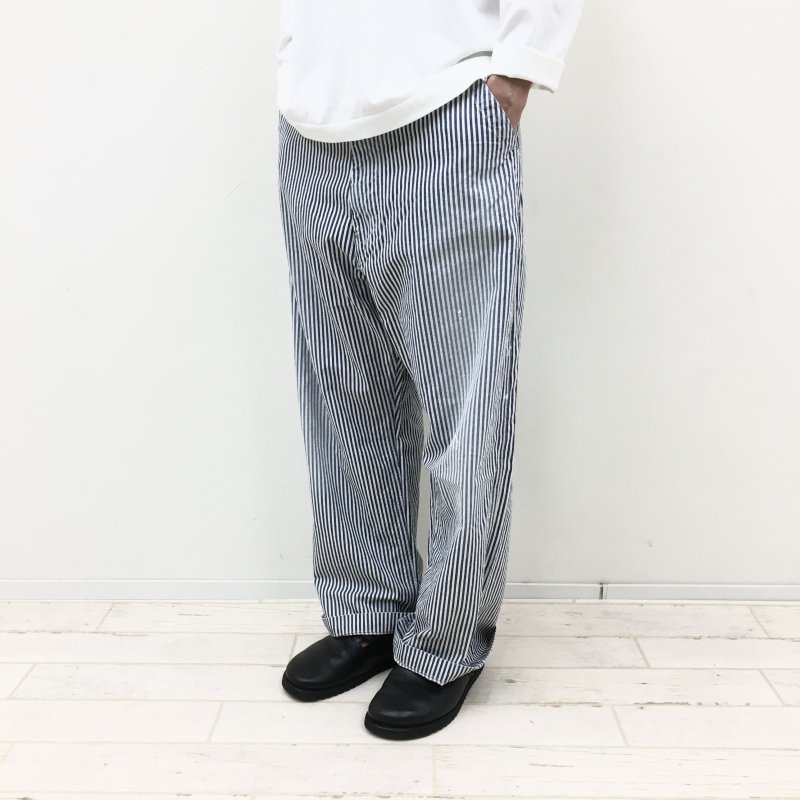  Ordinary fits BELL PANTS(HICKORY STRIPE)