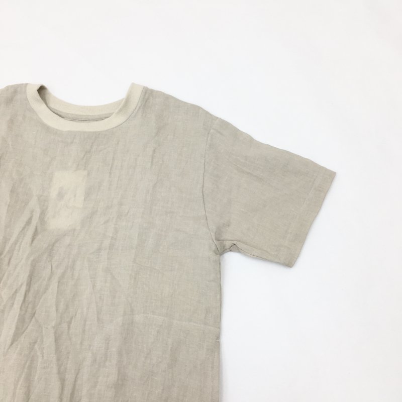  have a good day Linen Tee (BEIGE)