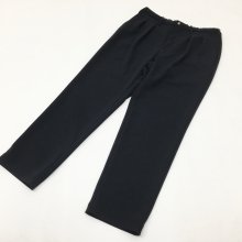  CURLY GEORGETTE TAPERED TROUSERS(D.NAVY)