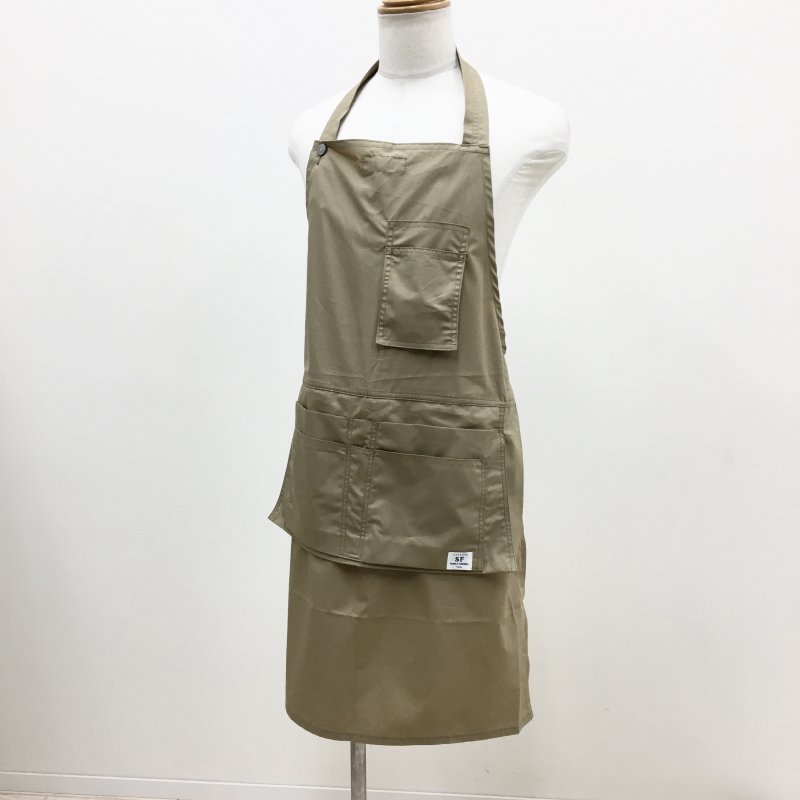  SASSAFRAS Landscaper Apron(Cotton Weather Cloth-BEIGE)