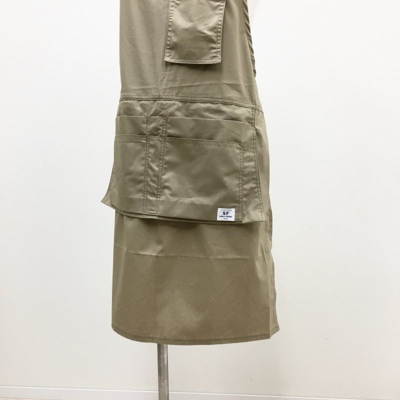  SASSAFRAS Landscaper Apron(Cotton Weather Cloth-BEIGE)