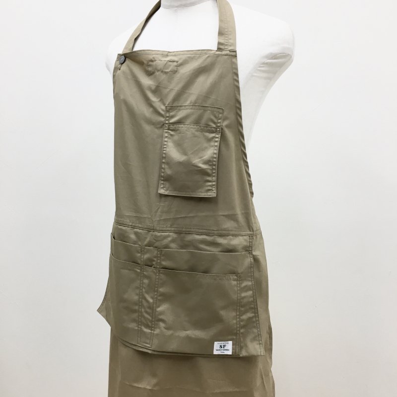  SASSAFRAS Landscaper Apron(Cotton Weather Cloth-BEIGE)