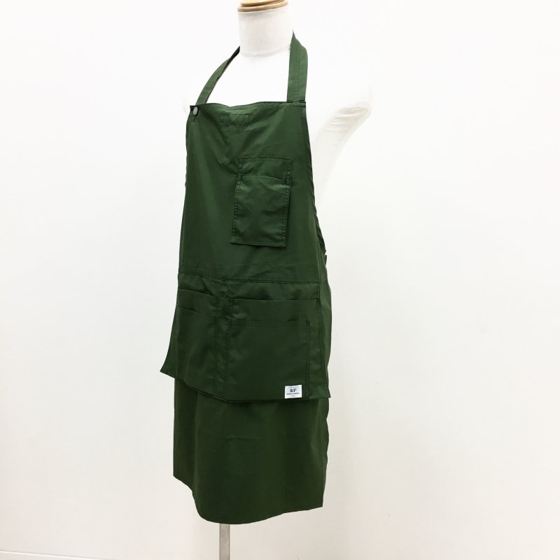  SASSAFRAS Landscaper Apron(Cotton Weather Cloth-OLIVE)