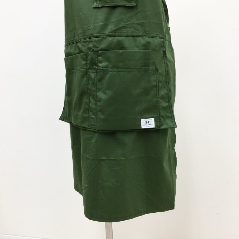  SASSAFRAS Landscaper Apron(Cotton Weather Cloth-OLIVE)