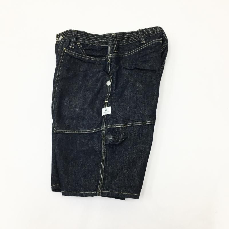 SASSAFRAS デニム SASSAFRAS Fall Leaf Gardener Pants 1/2(13.5oz DENIM-INDIGO