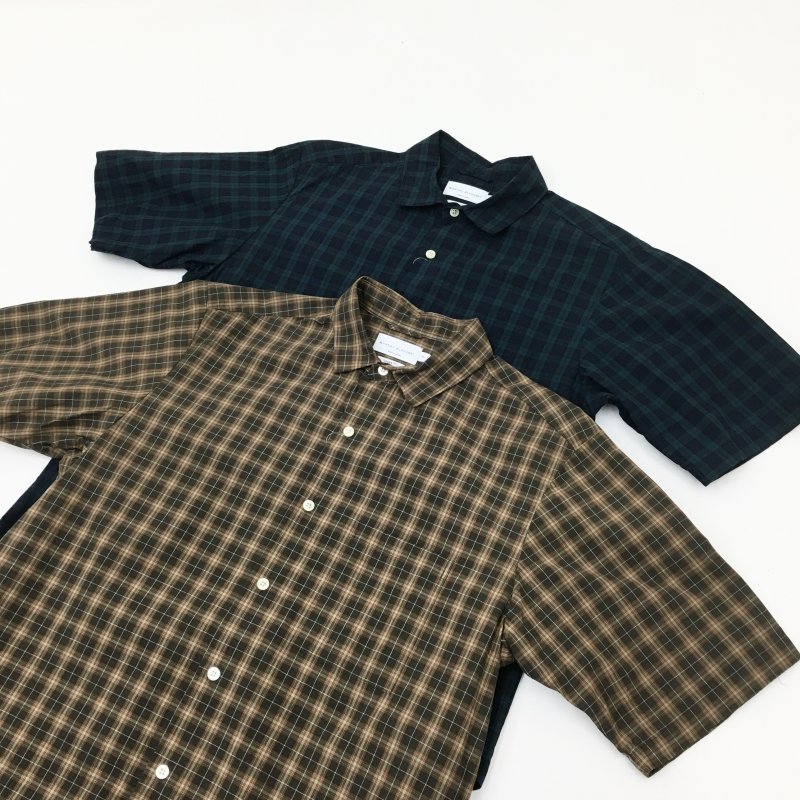  MANUAL ALPHABETBET LOOSE FIT(BROWN CHECK)40%OFF