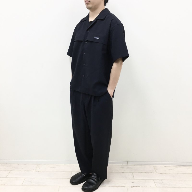 THOUSAND MILE LONG WIDE PANTS(NAVY CHECK)