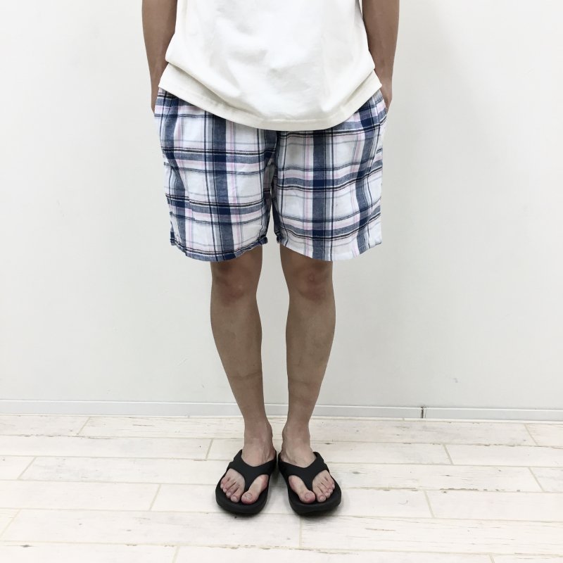  Deagstock US Made Check Shorts(CREAM)50%OFF