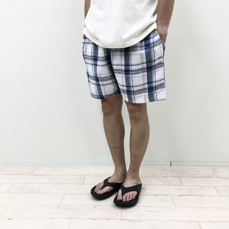  Deagstock US Made Check Shorts(CREAM)50%OFF