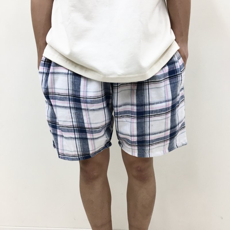  Deagstock US Made Check Shorts(CREAM)50%OFF