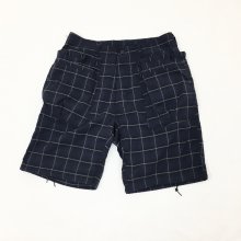  SASSAFRAS Overgrown Hiker Pants 1/2(Cool Max Sucker-NAVY CHECK)