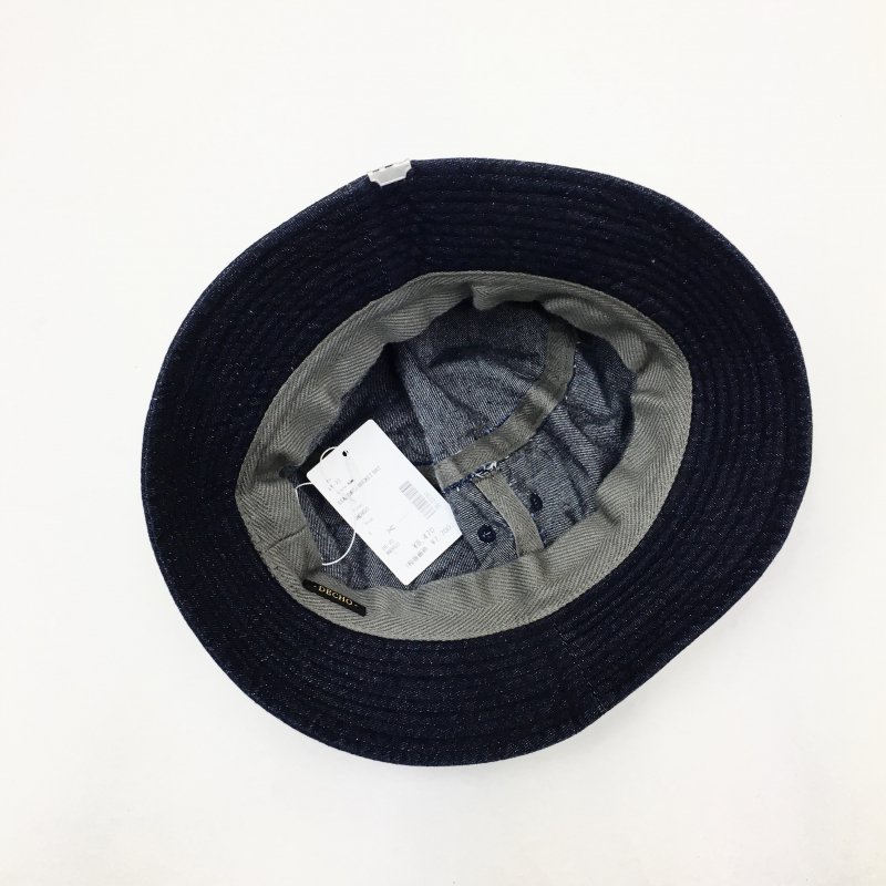  DECHO STANDARD BUCKET HAT (INDIGO)