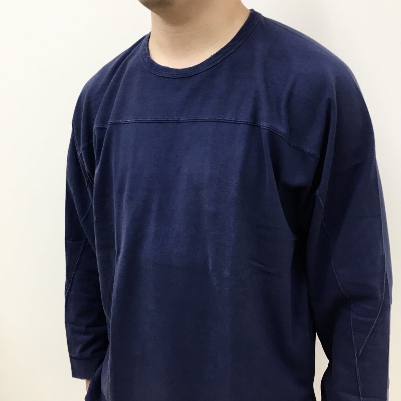  PERS PROJECTS ARON L/S TEE(antique-ANTIQUE BLUE) 