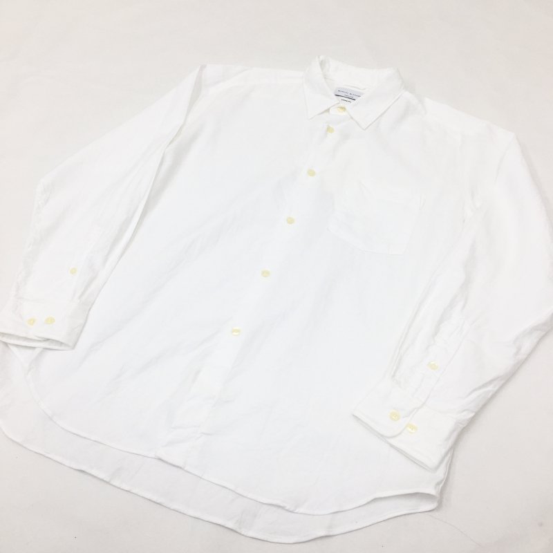  MANUAL ALPHABETBET VIYELLA LOOSE FIT R/C SHT(WHITE) 