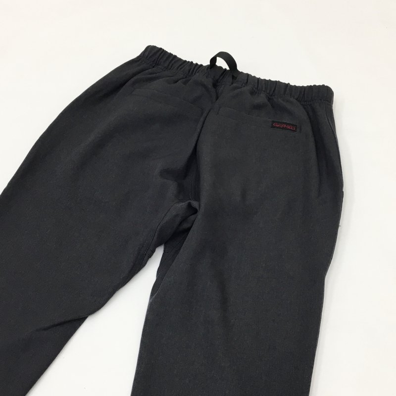  GRAMICCI WOOL LIKE SLACKS PANT(CHARCOAL)