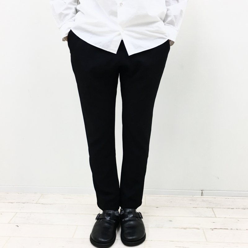  GRAMICCI WOOL LIKE SLACKS PANT(BLACK)