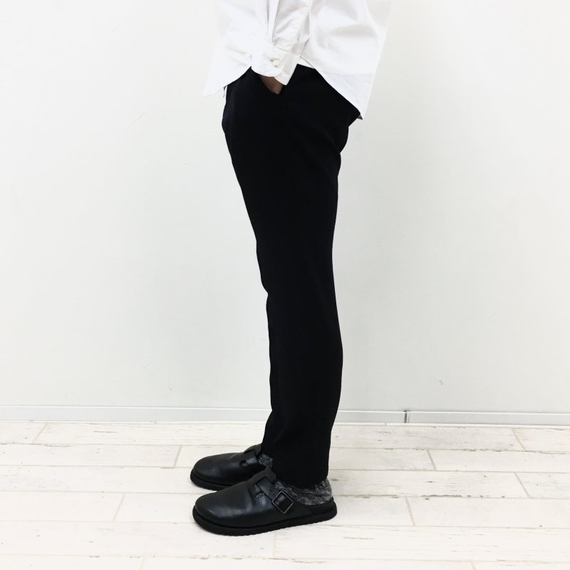  GRAMICCI WOOL LIKE SLACKS PANT(BLACK)