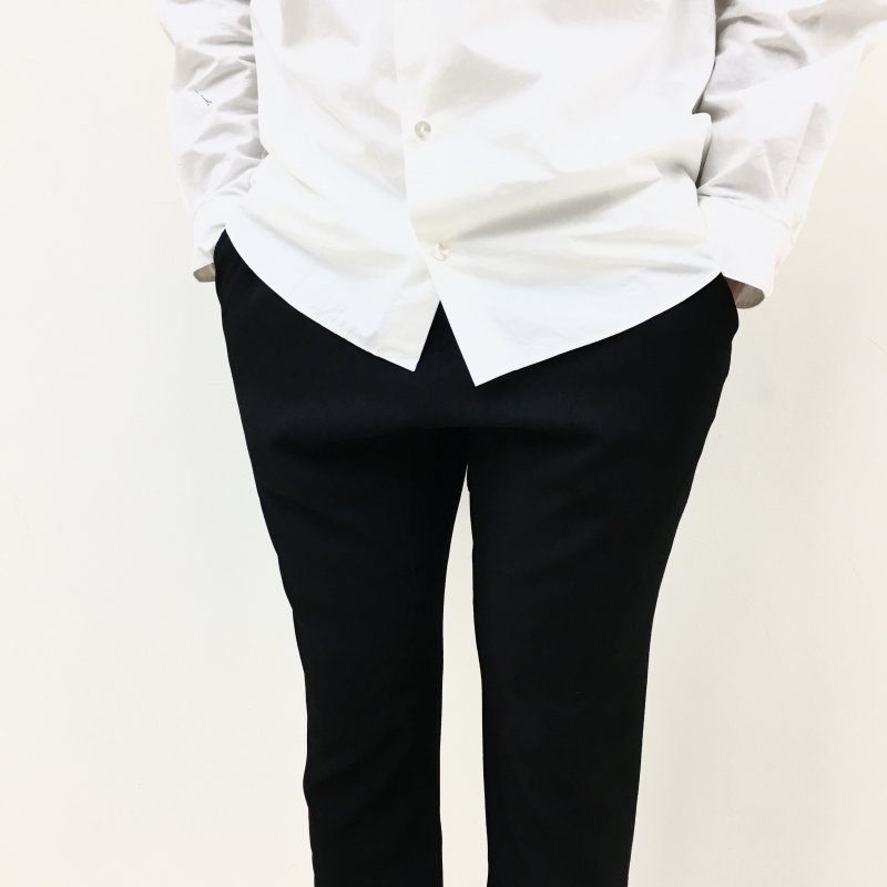  GRAMICCI WOOL LIKE SLACKS PANT(BLACK)