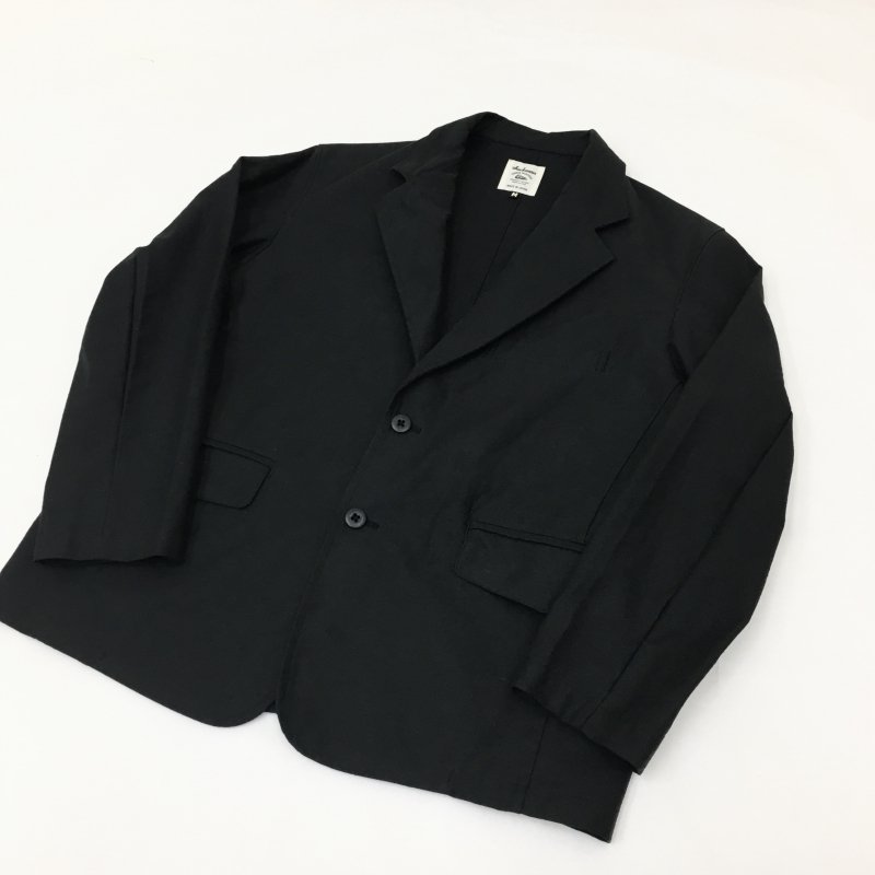  JACKMAN Back Nep Jacket (BLACK)