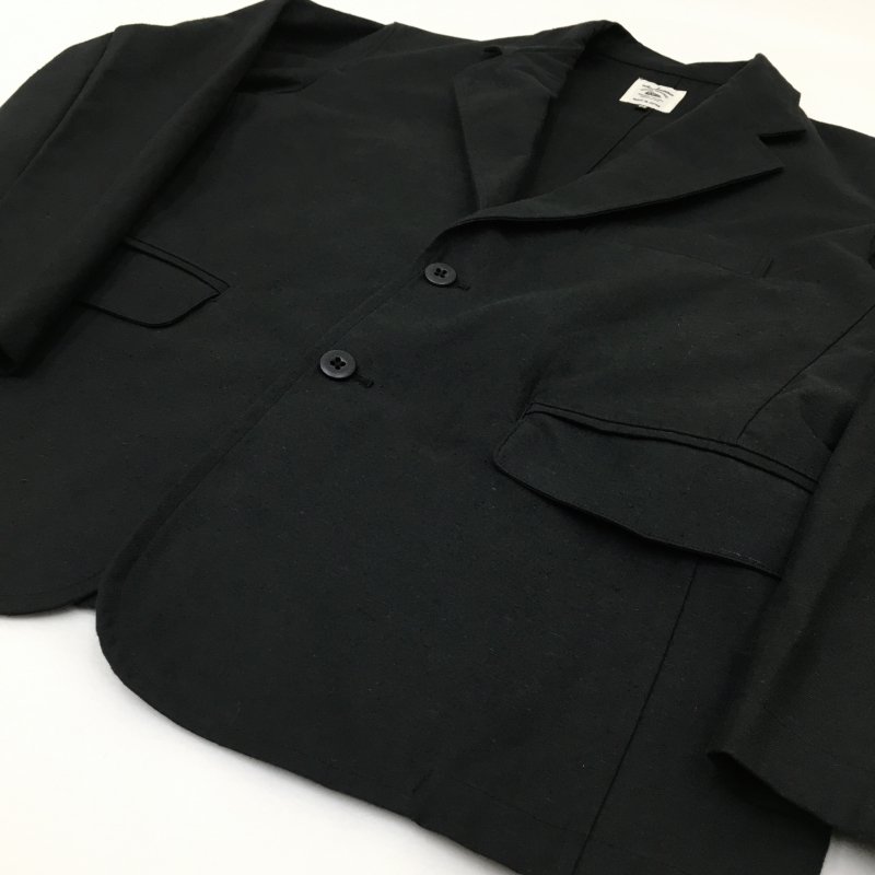  JACKMAN Back Nep Jacket (BLACK)