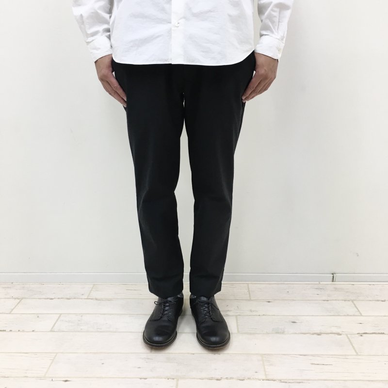  JACKMAN Back Nep Trousers(BLACK)