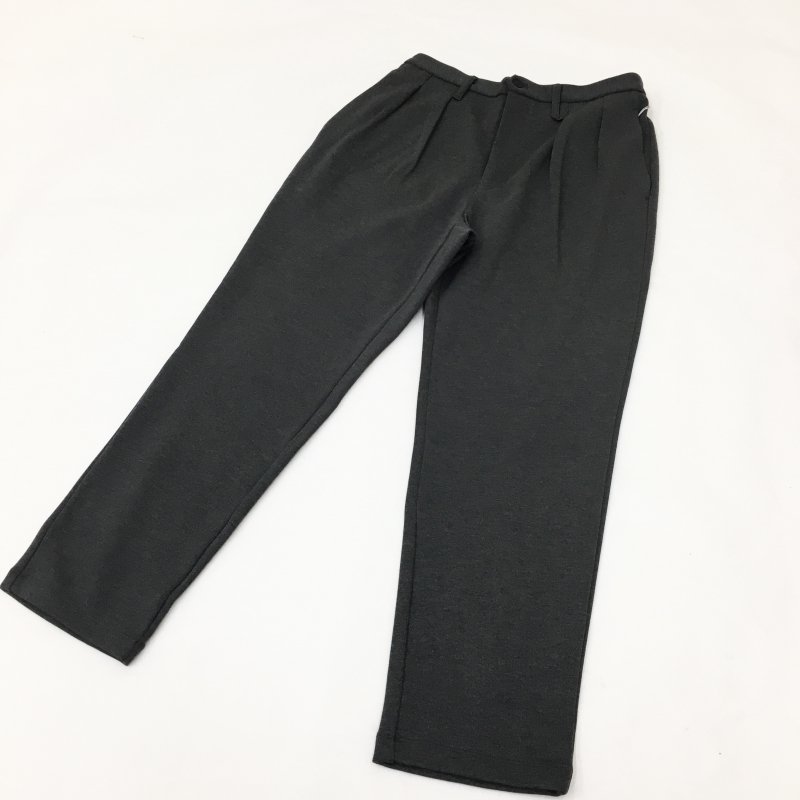  CURLY PONTE ROME CLASSIC TAPERED PANTS(CHARCOAL) 