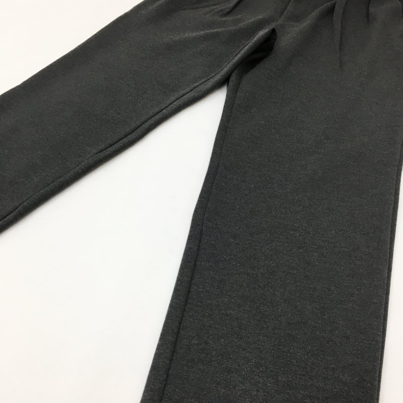  CURLY PONTE ROME CLASSIC TAPERED PANTS(CHARCOAL) 