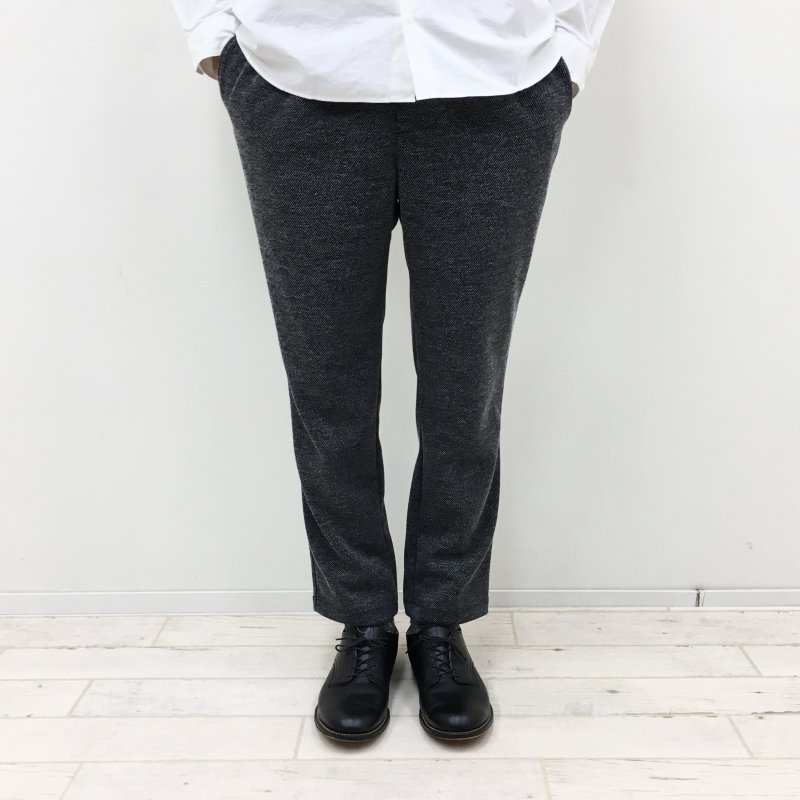  CURLY TWEED CLASSIC TAPERED PANT(BLACK) 