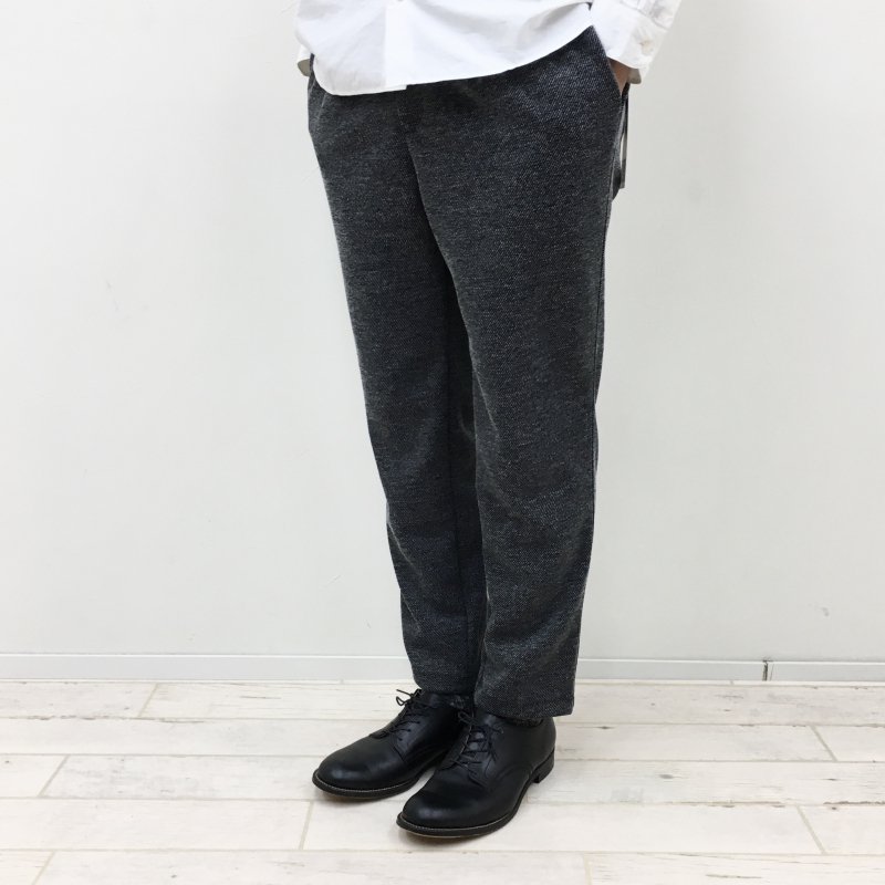  CURLY TWEED CLASSIC TAPERED PANT(BLACK) 