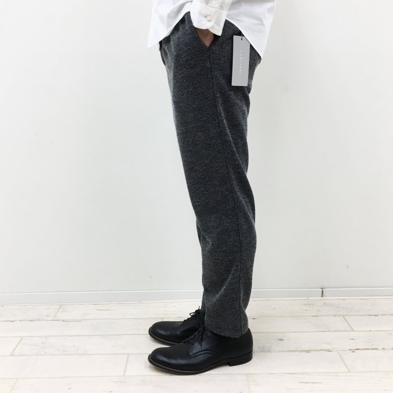  CURLY TWEED CLASSIC TAPERED PANT(BLACK) 