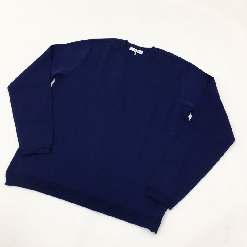  FUJITO  L/S Knit T-Shirt(MIDNIGHT BLUE)