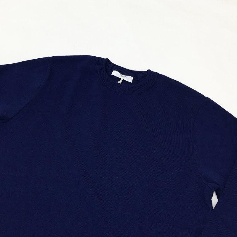  FUJITO  L/S Knit T-Shirt(MIDNIGHT BLUE)