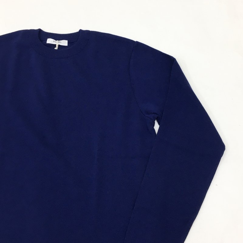  FUJITO  L/S Knit T-Shirt(MIDNIGHT BLUE)