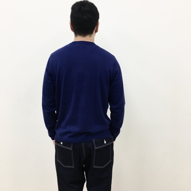  FUJITO  L/S Knit T-Shirt(MIDNIGHT BLUE)