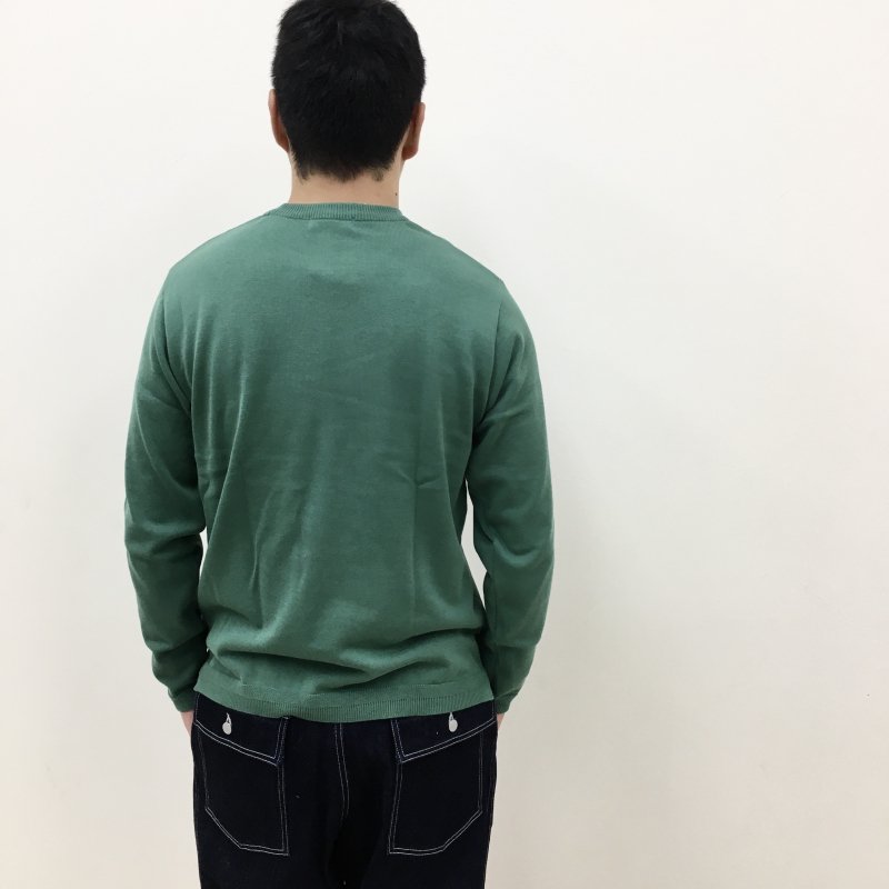  FUJITO  L/S Knit T-Shirt(GREEN)