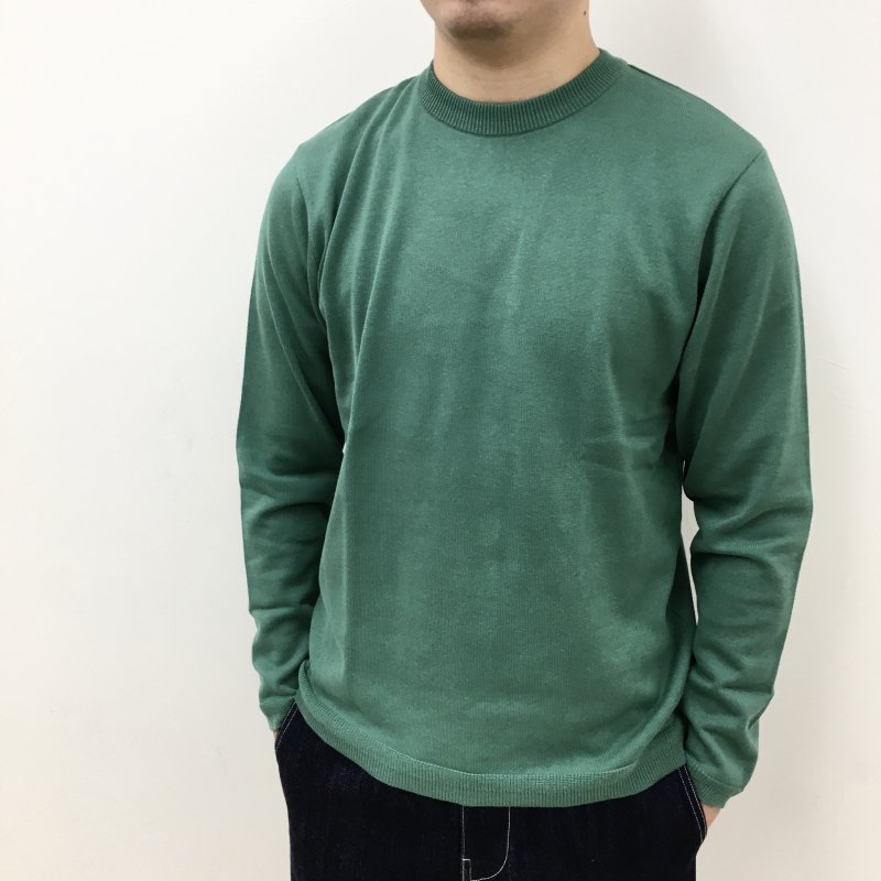  FUJITO  L/S Knit T-Shirt(GREEN)