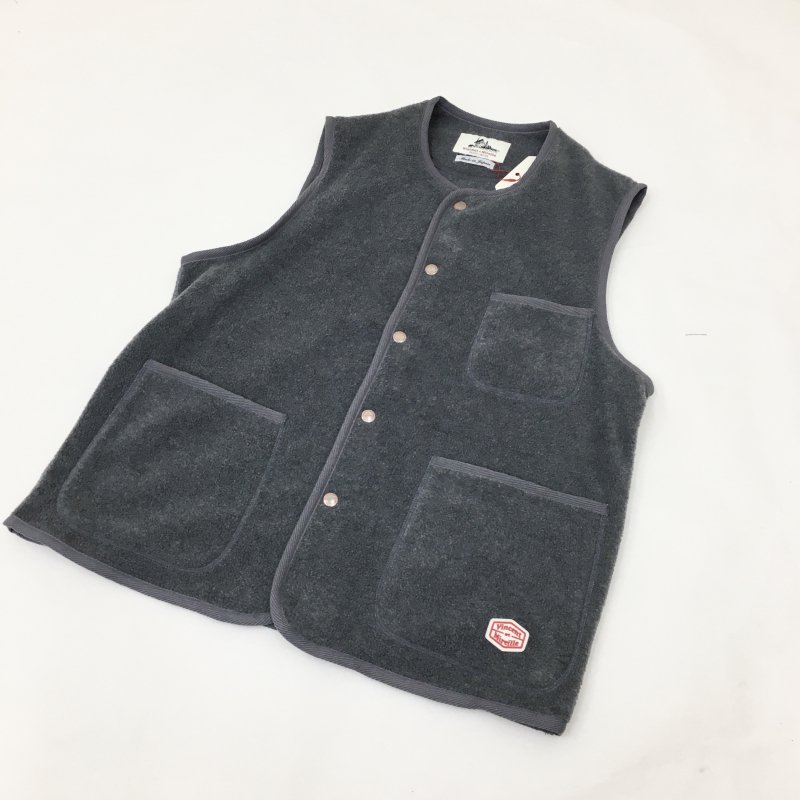  VINCENT ET MIREILLE FLEECE VEST(DK.GRAY) 