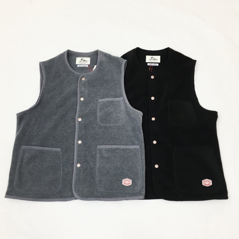  VINCENT ET MIREILLE FLEECE VEST(DK.GRAY) 