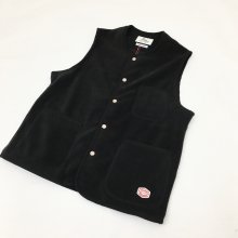  VINCENT ET MIREILLE FLEECE VEST(BLACK)