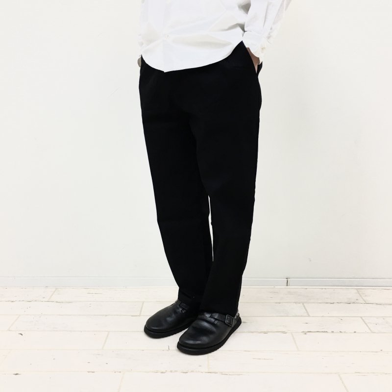  have a good day TROUSER RELAX PANTS (10oz ǥ˥-BLACK)