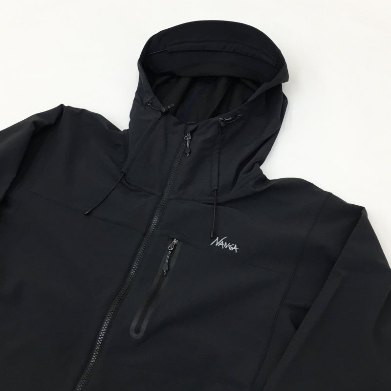  NANGA SOFT SHELL STRETCH JACKET (BLACK)