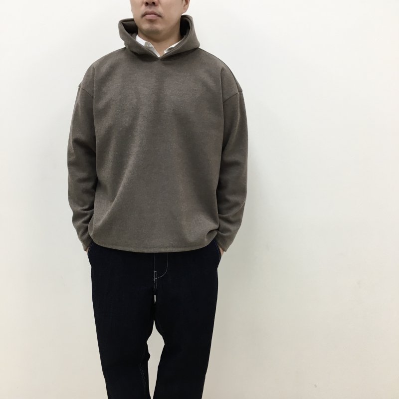  MANUAL ALPHABETBET WOOLET PULLOVER PARKER(MOCHA) 