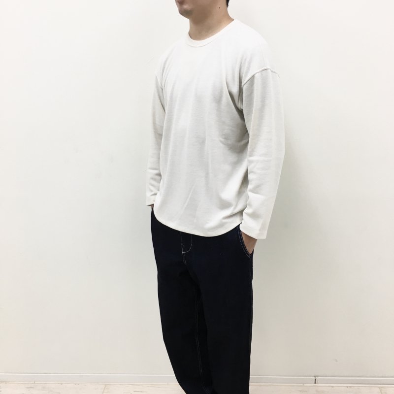  CURLY PREMIEREWARM L/S TEE(IVORY) 