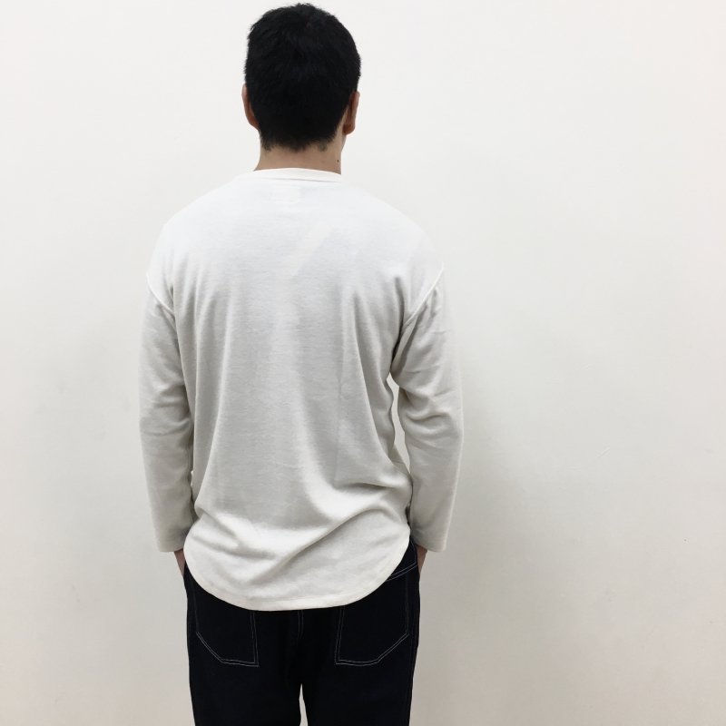  CURLY PREMIEREWARM L/S TEE(IVORY) 