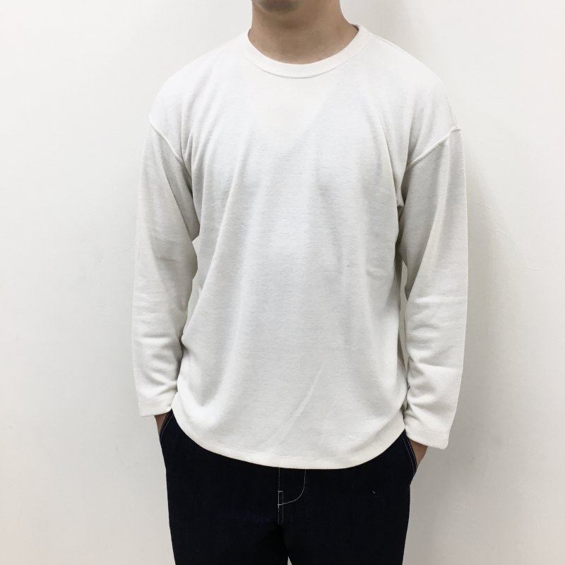  CURLY PREMIEREWARM L/S TEE(IVORY) 