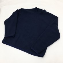  have a good day  BOA FLEECE MOCKNECK LOOSE L/S TEE(NAVY)40%OFF